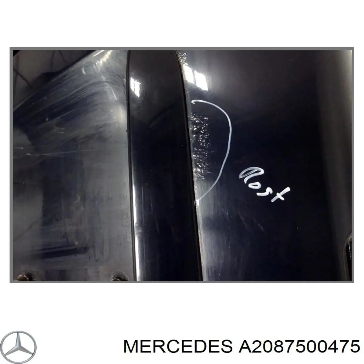Крышка багажника Mercedes A2087500675 цена, от 152.02 USD