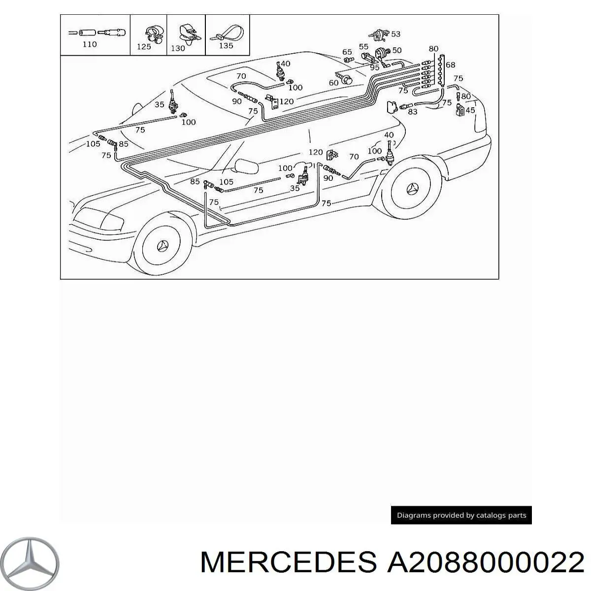 A2088000022 Mercedes 