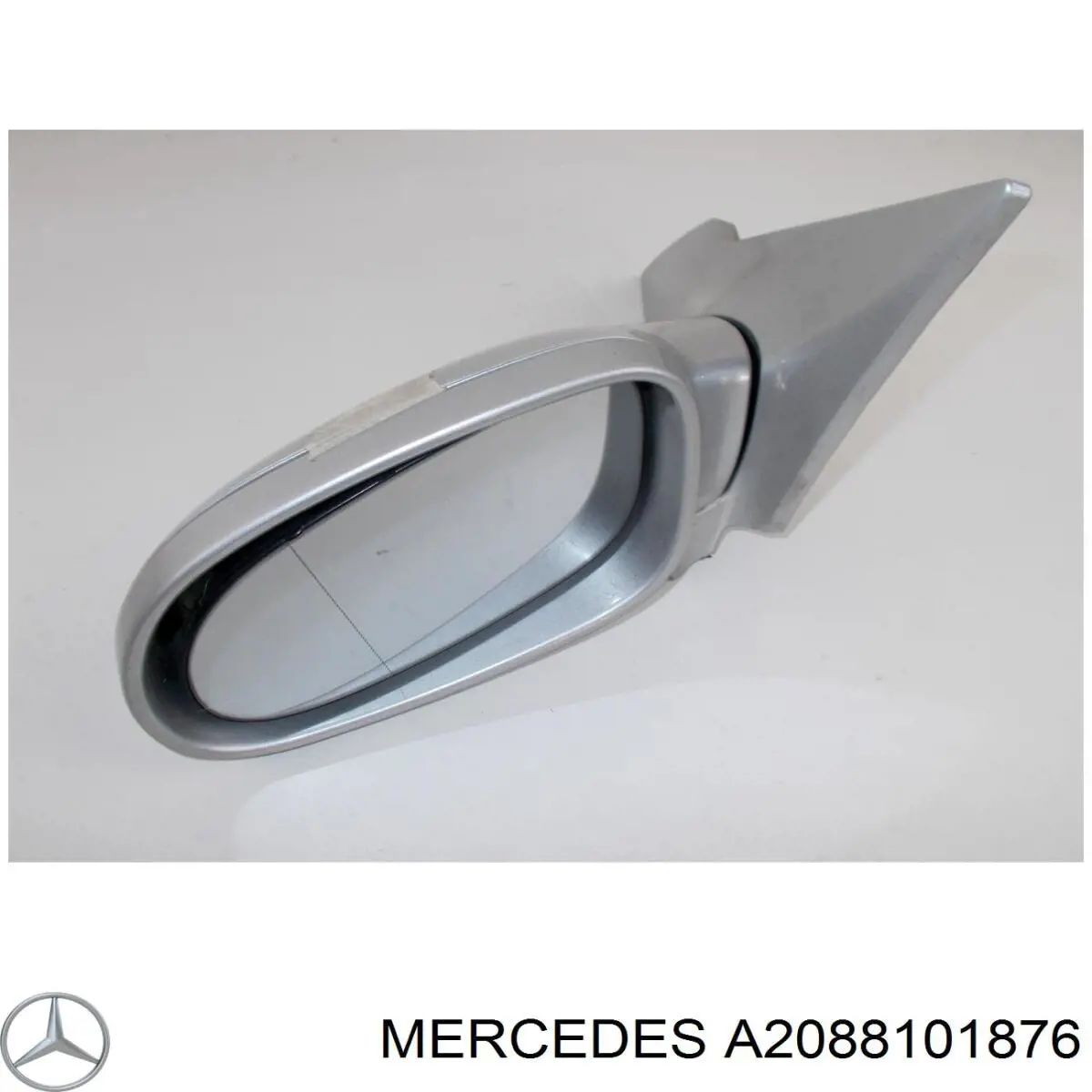 Espelho de retrovisão direito para Mercedes CLK (C208)
