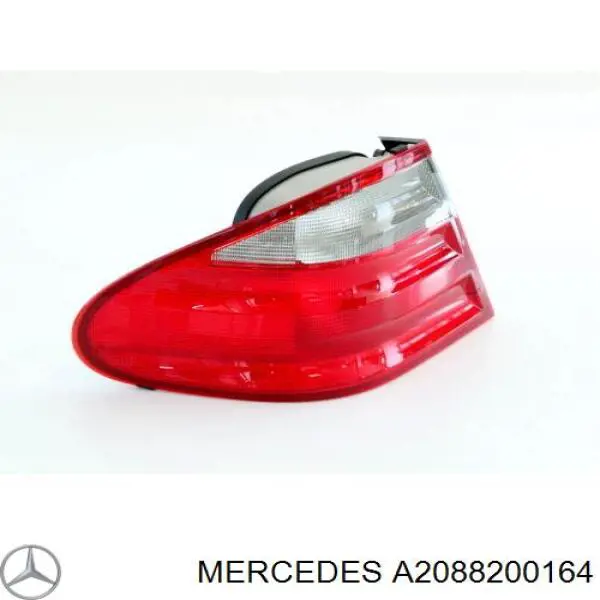 A2088200164 Mercedes lanterna traseira esquerda externa