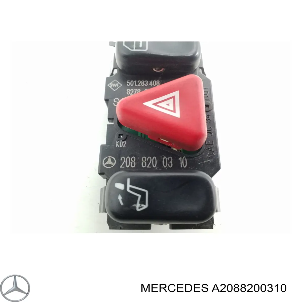 Botão de ativação do sinal de emergência Mercedes C preço, a partir de 44,44 USD