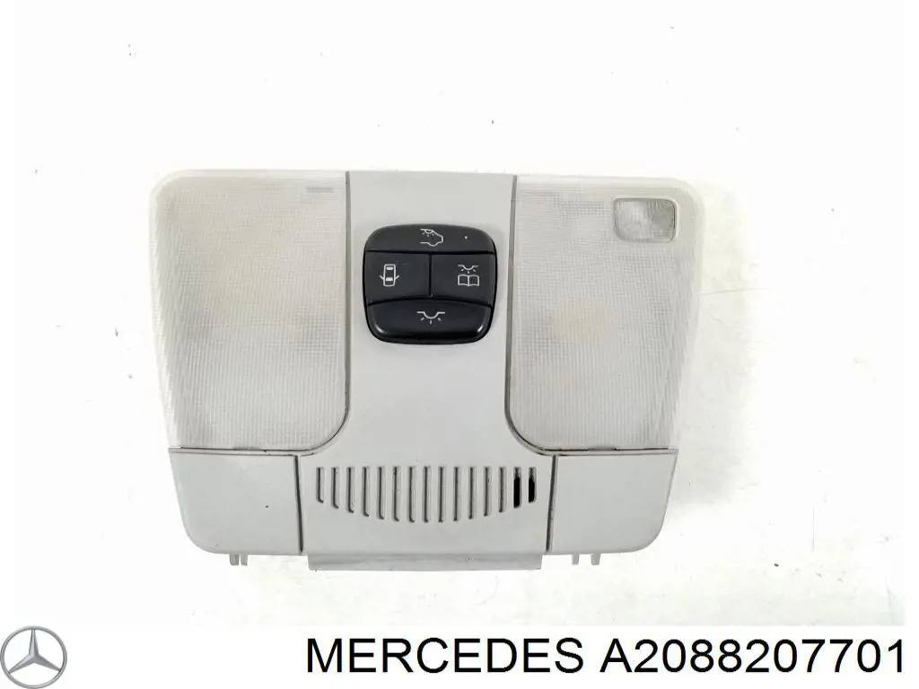 Плафоны внутреннего освещения Mercedes 2088207701 цена, от 12.67 USD