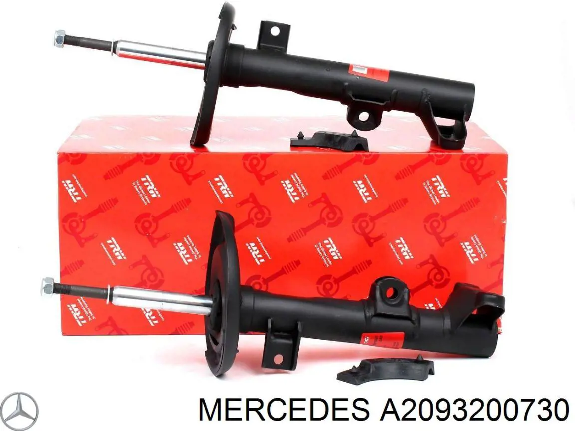 Стойка амортизатора передняя Mercedes A2093200730 цена, от 123.46 USD