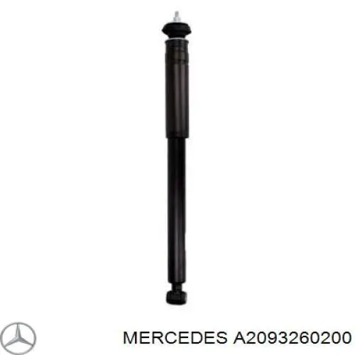 A2093260200 Mercedes amortecedor traseiro