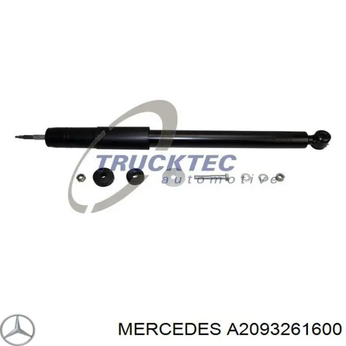 2093261600 Mercedes amortecedor traseiro