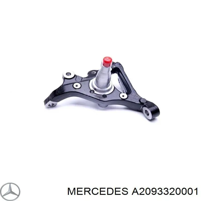 Купить A2093320001 Mercedes Цапфа поворотная левая