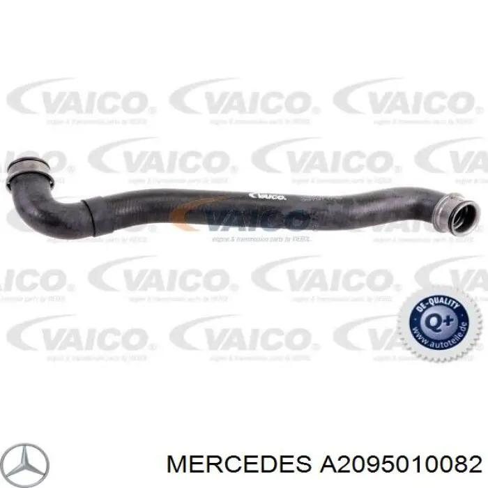 Шланг системы охлаждения на Mercedes CLK  C209