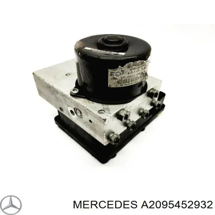 Блок управления АБС (ABS) гидравлический MERCEDES A2095452932