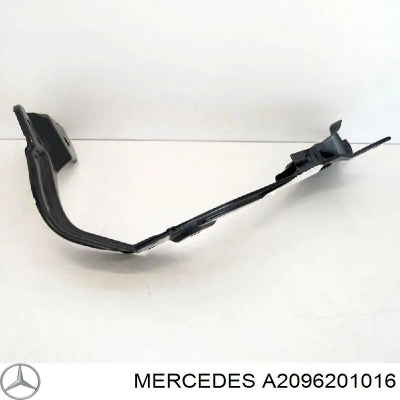 Купить A2096201016 Mercedes Суппорт радиатора правый (монтажная панель крепления фар)