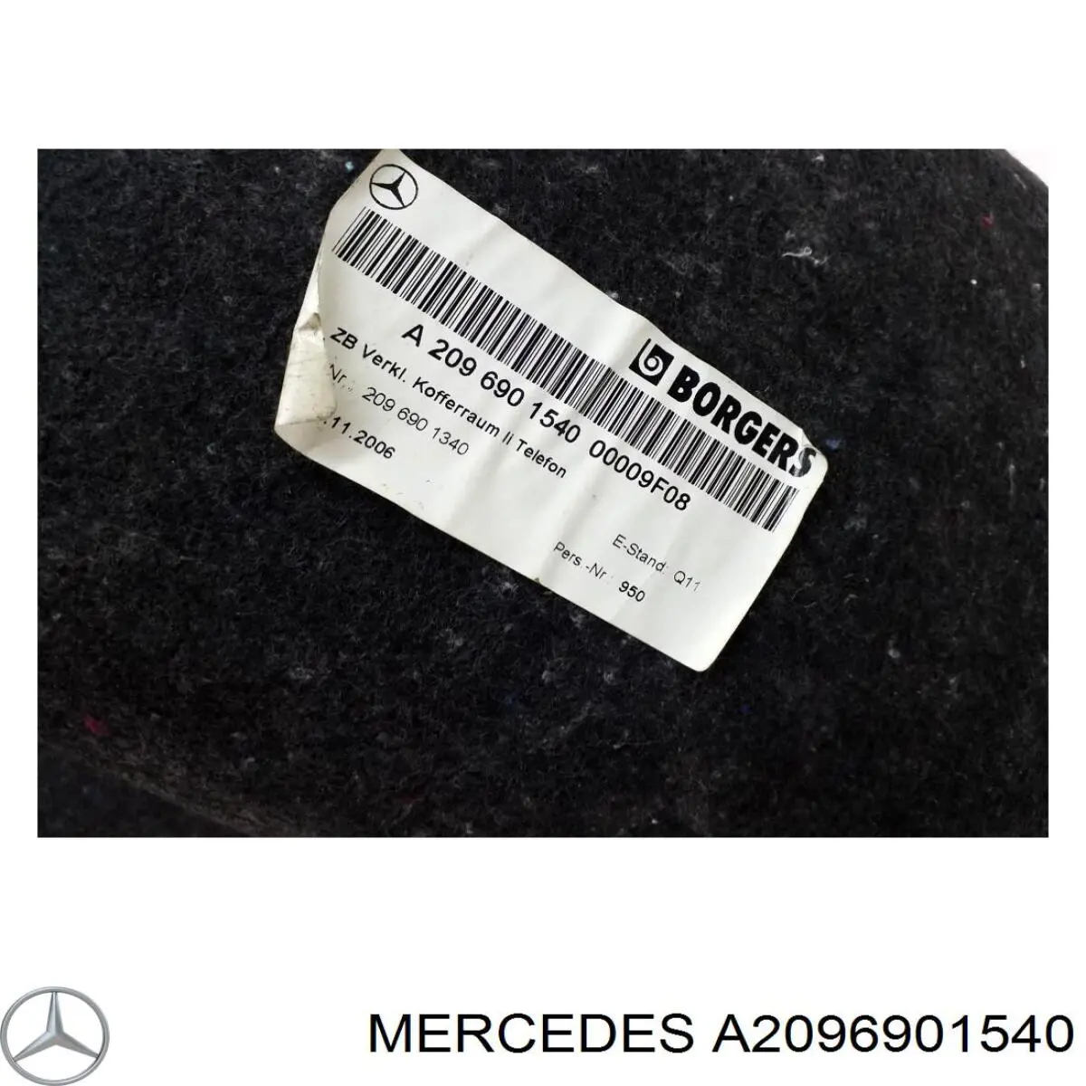  Mercedes A2096901540 цена, от 50.68 USD