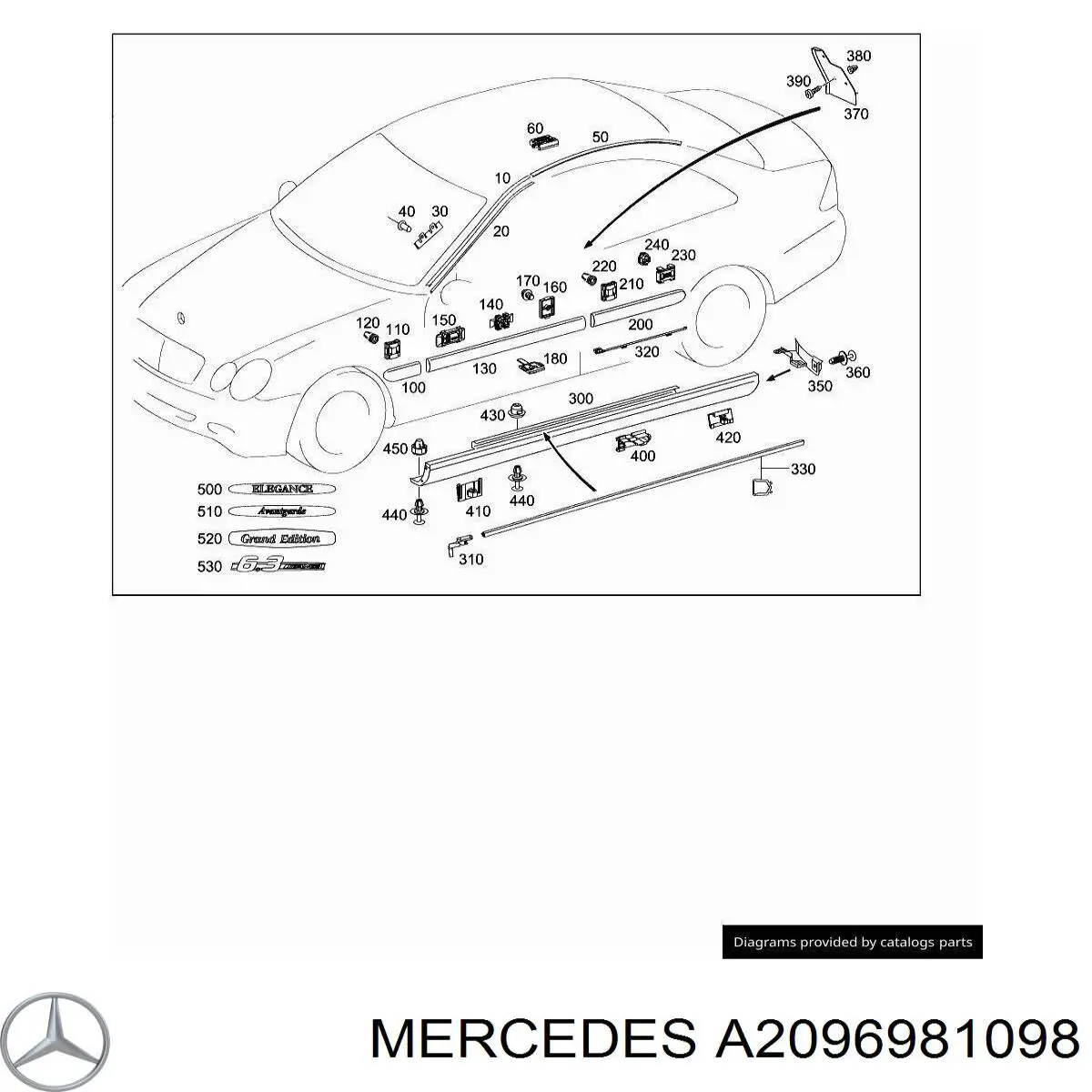  A2096981098 Mercedes