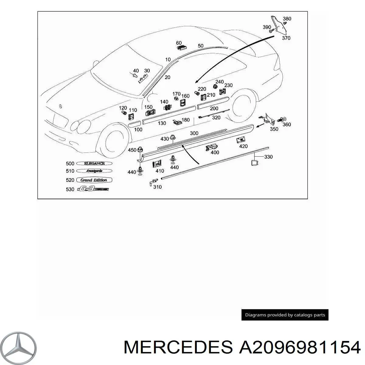 A2096981154 Mercedes 