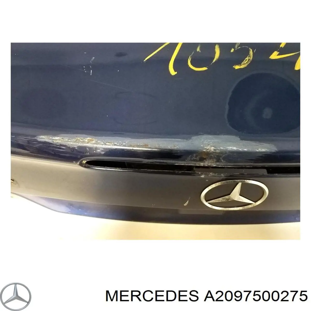 Крышка багажника на Mercedes CLK  C209