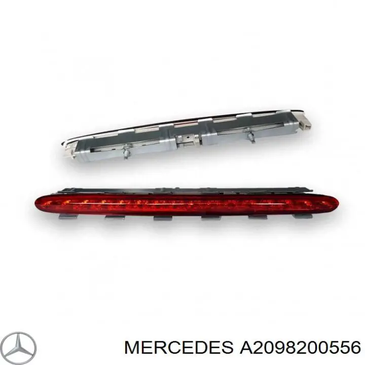 Фонарь сигнала торможения Mercedes A2098200556 цена, от 73.44 USD