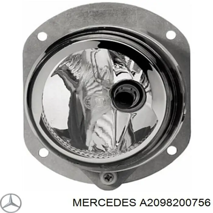 Фара противотуманная, левая Mercedes A2098200756 цена, от 74.08 USD