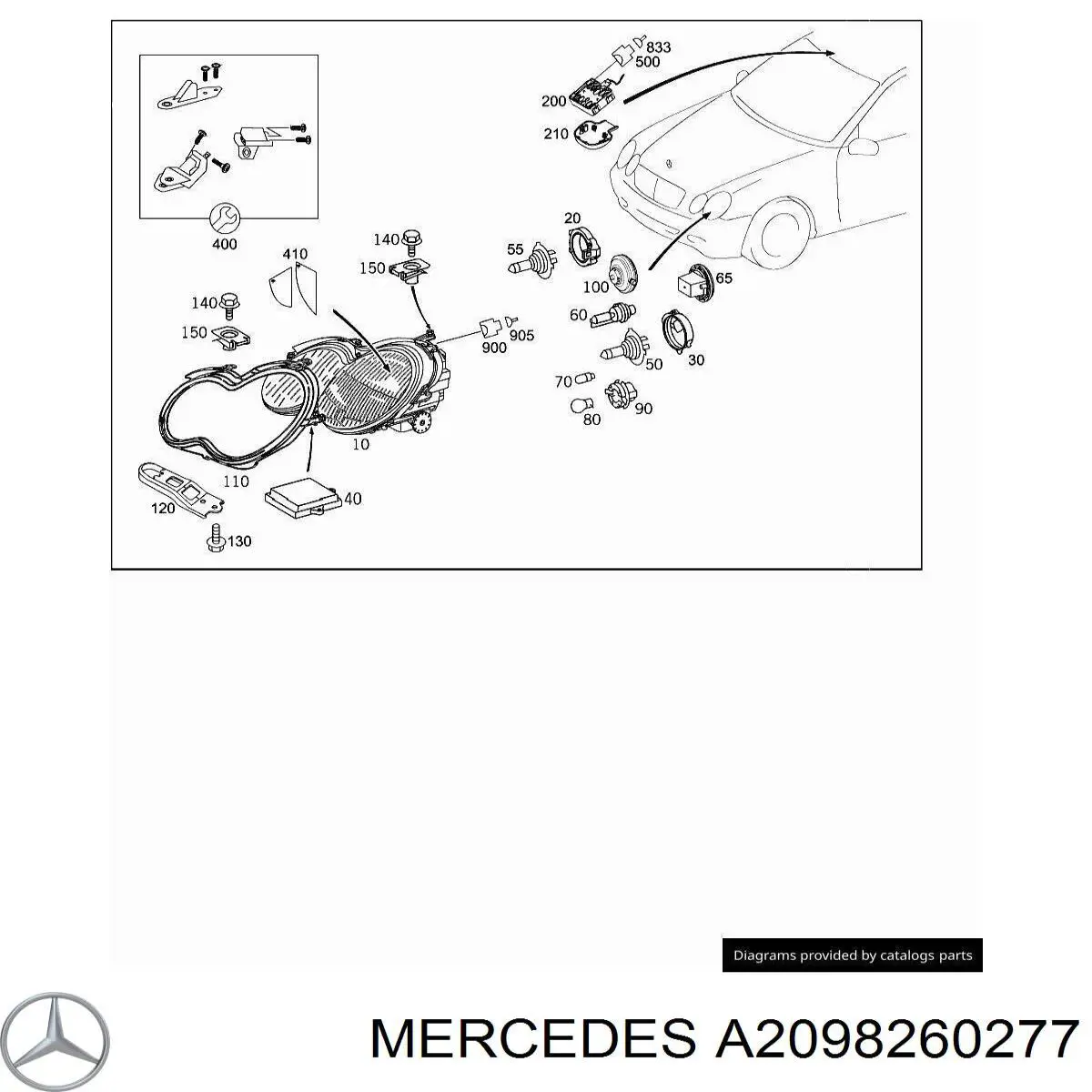 A2098260277 Mercedes 