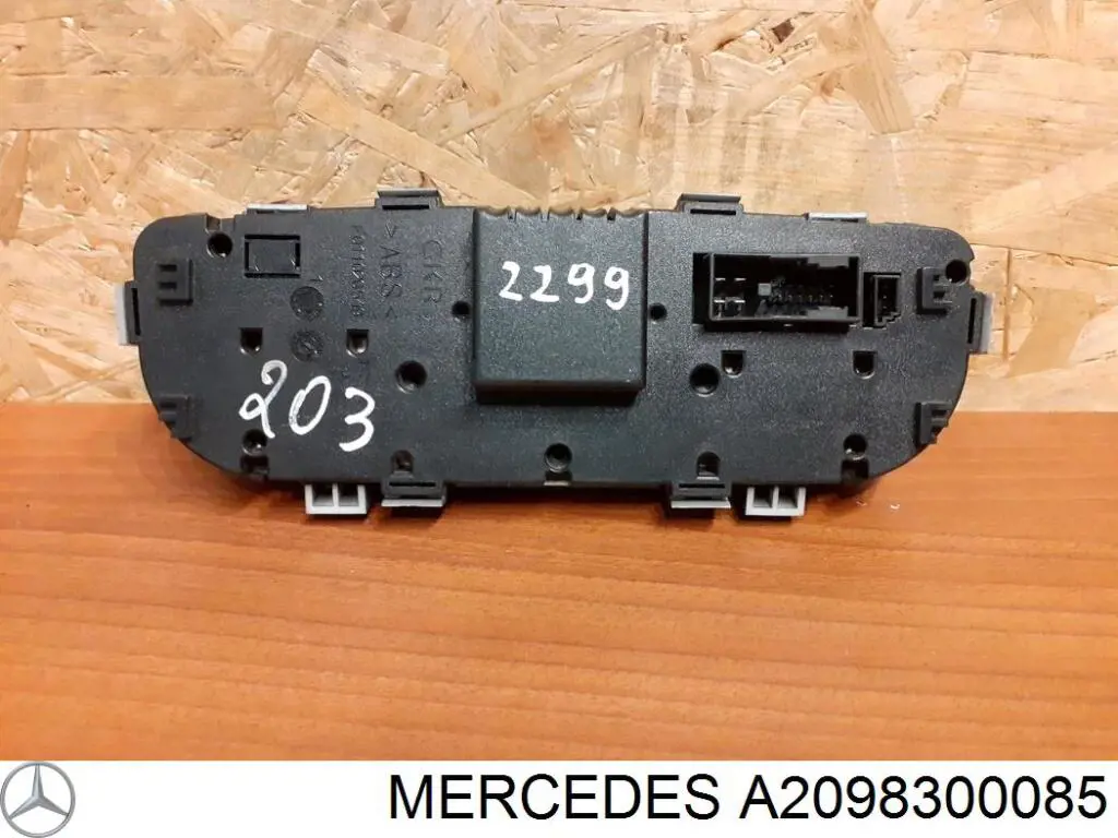 Регулятор вентилятора отопителя Mercedes CLK купе (C209) (2002 - 2009) цена, от 21.23 USD