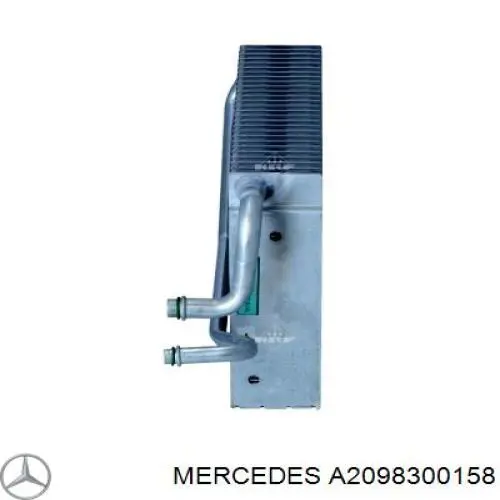 Купить A2098300158 Mercedes Радиатор кондиционера салонный, испаритель