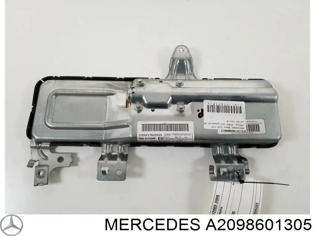Подушка безопасности (AIRBAG) двери передней левой на Mercedes CLK (C209)