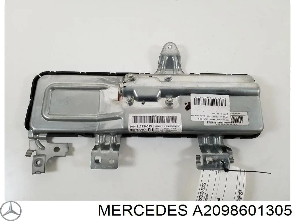 2098601305 Mercedes cinto de segurança (airbag da porta dianteira esquerda)