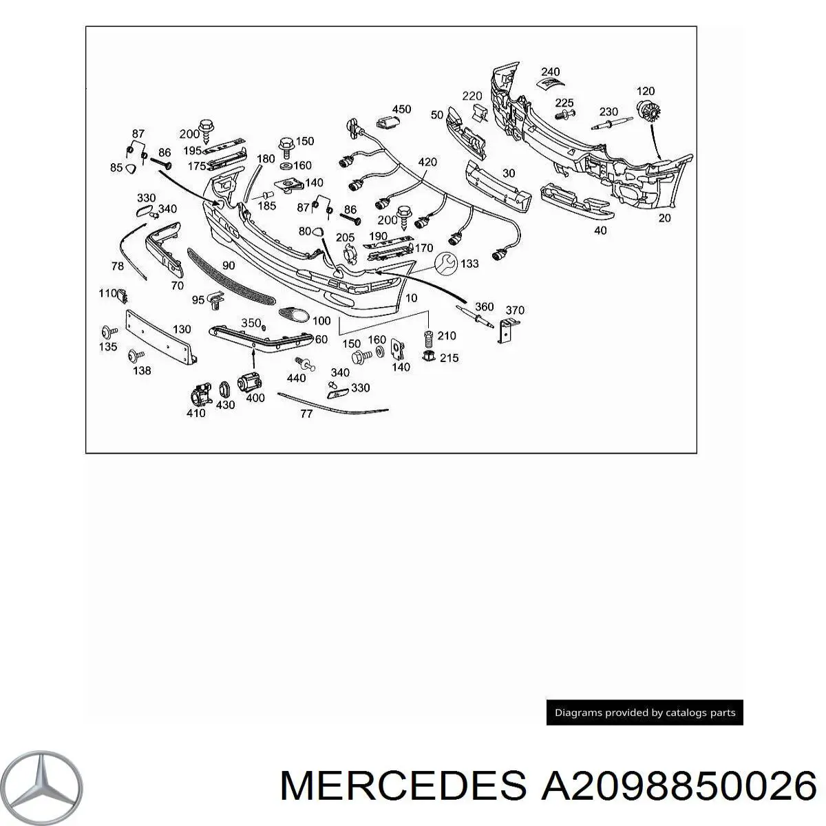 A2098850026 Mercedes