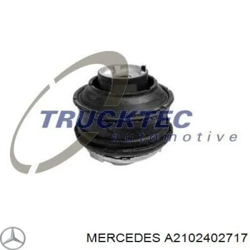 A2102402717 Mercedes подушка (опора двигателя левая)