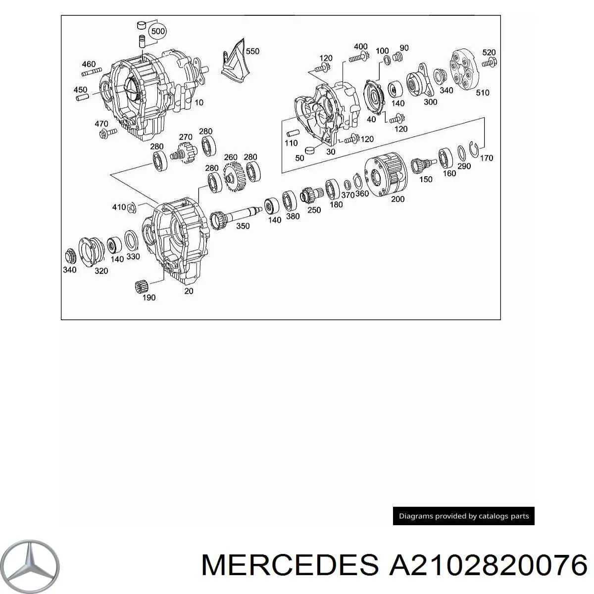 A2102820076 Mercedes 