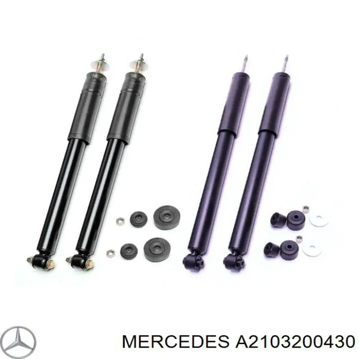 Стойка амортизатора передняя Mercedes A2103200430 цена, от 51.01 USD