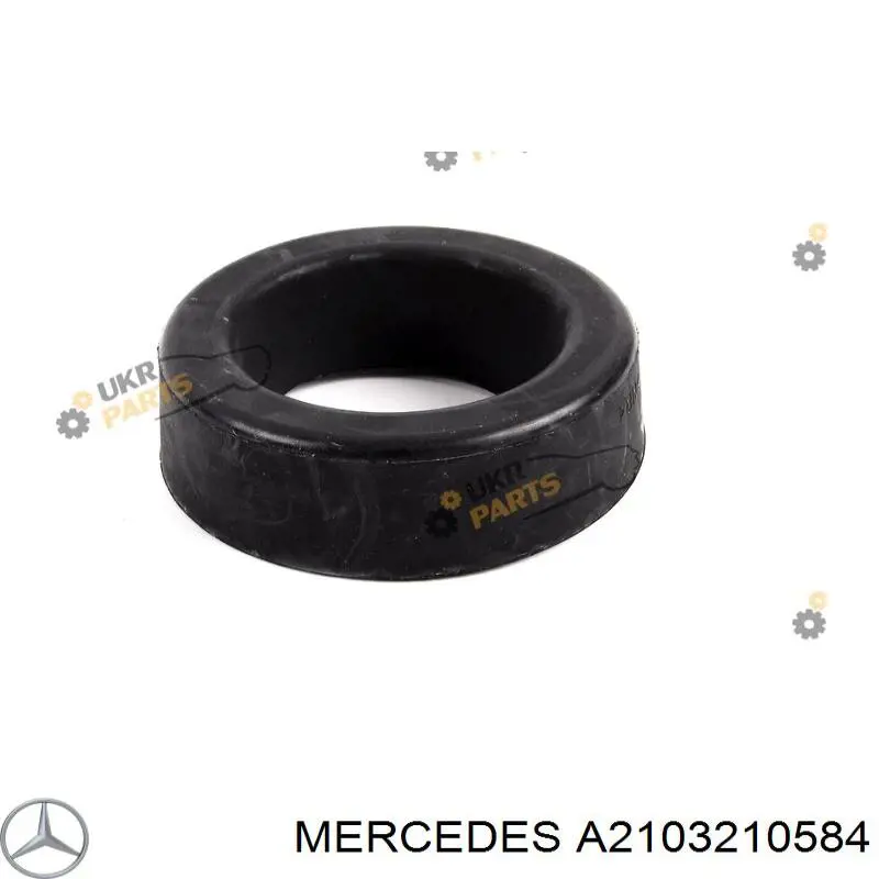 A2103210584 Mercedes espaçador (anel de borracha da mola dianteira superior)