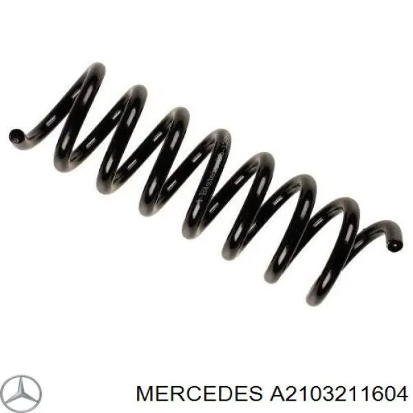 A2103211604 Mercedes пружина передняя