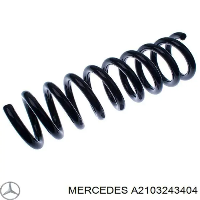 A2103243404 Mercedes пружина задняя