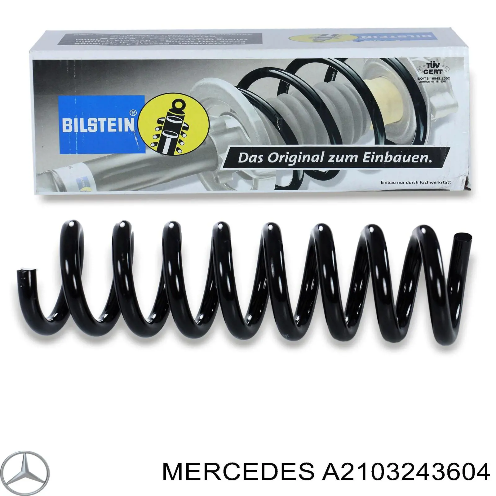 Купить A2103243604 Mercedes Пружина подвески