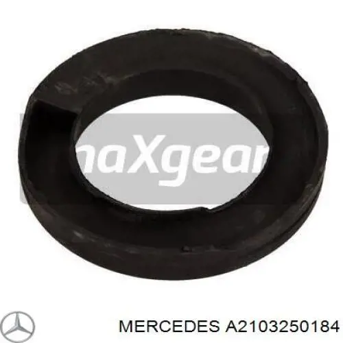 A2103250184 Mercedes espaçador (anel de borracha da mola traseira superior)