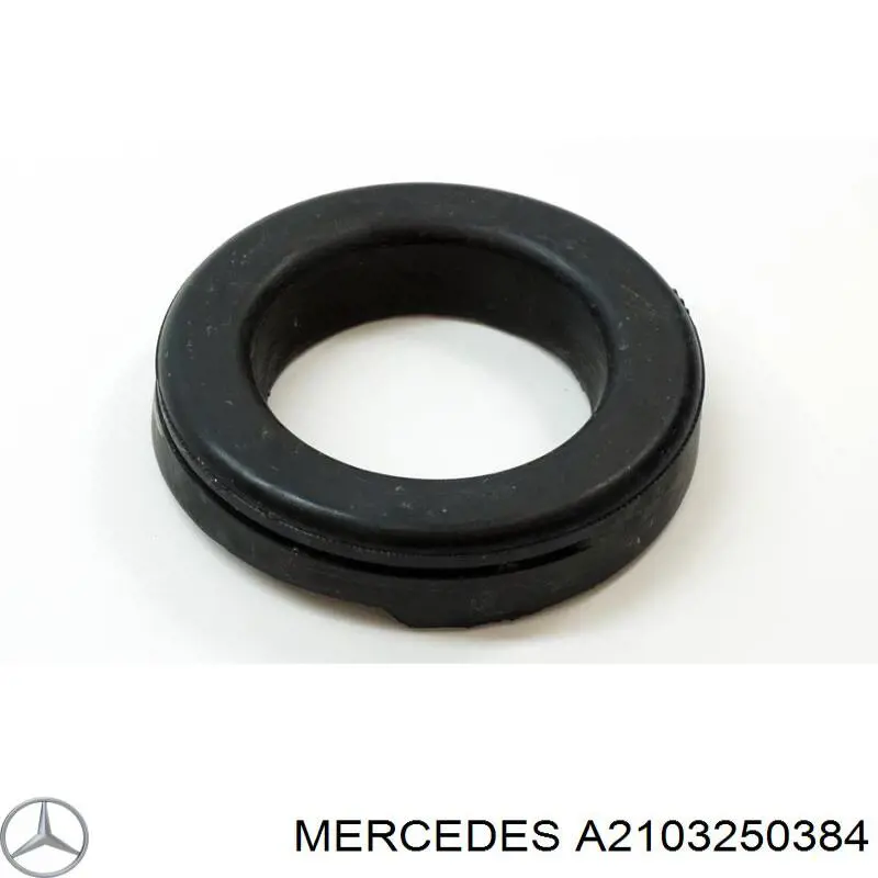 A2103250384 Mercedes проставка (резиновое кольцо пружины задней верхняя)