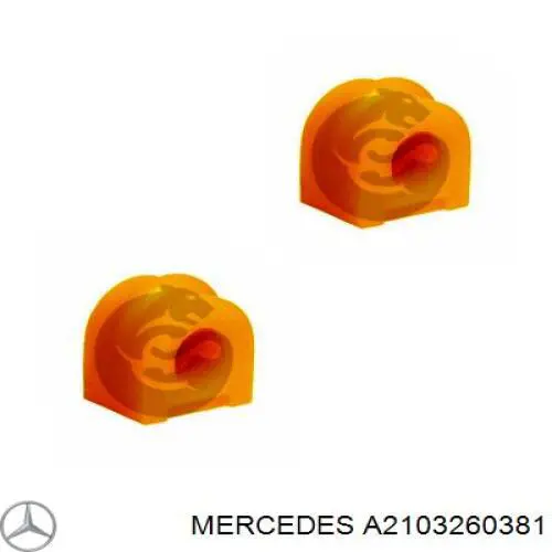 2103260381 Mercedes bucha de estabilizador traseiro