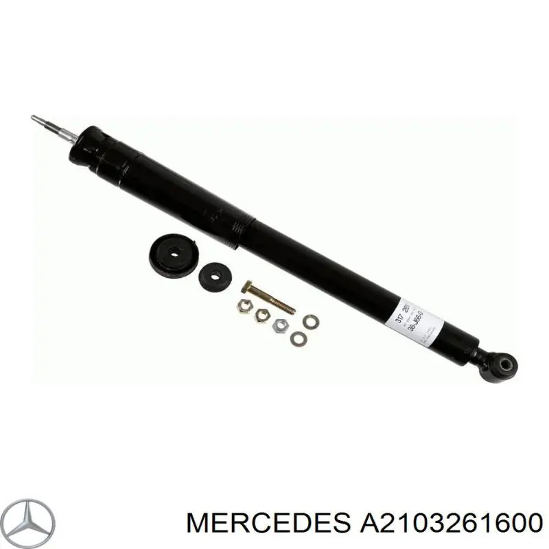 A2103261600 Mercedes амортизатор задний