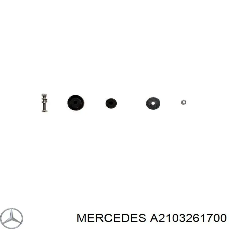 2103261700 Mercedes amortecedor traseiro