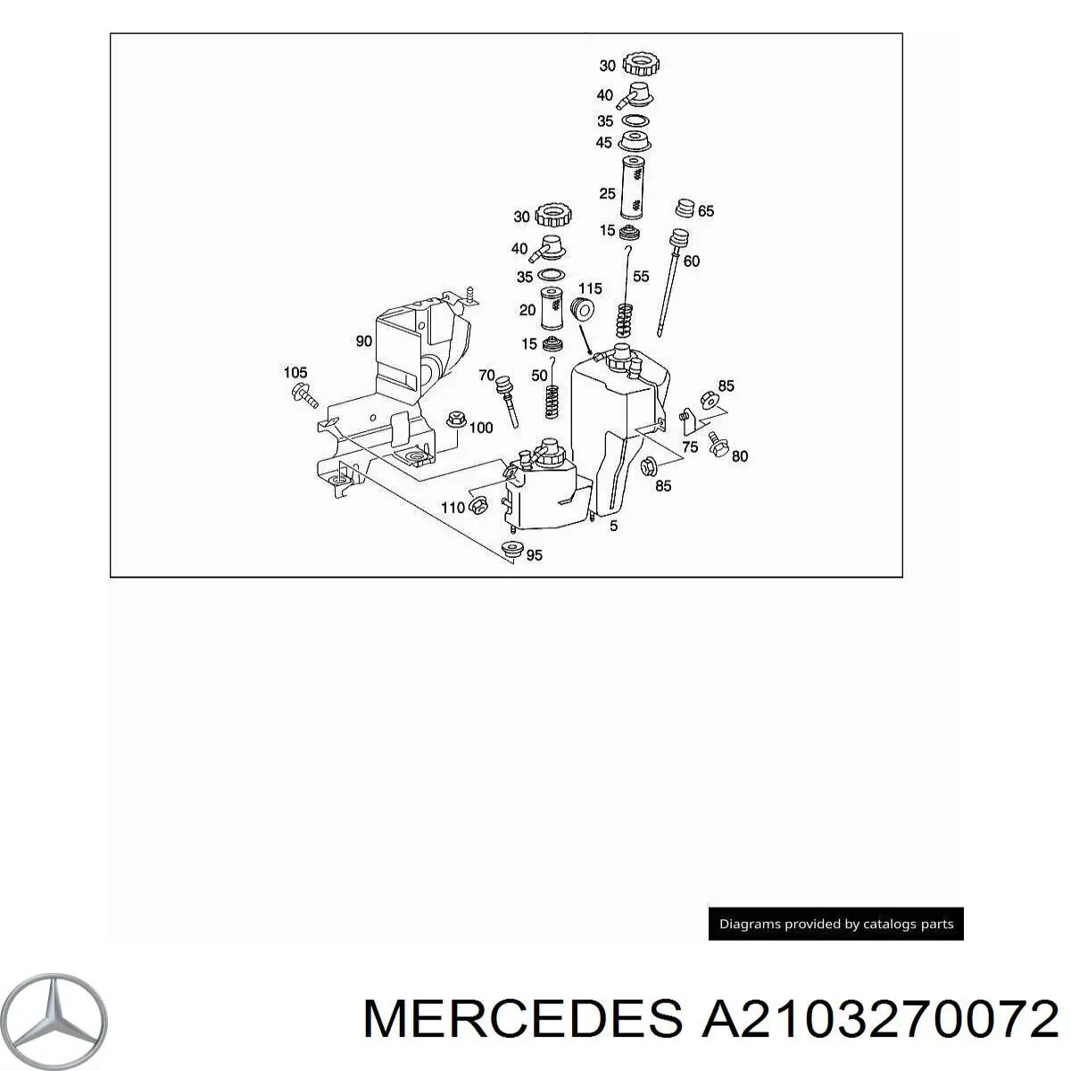 A2103270072 Mercedes 