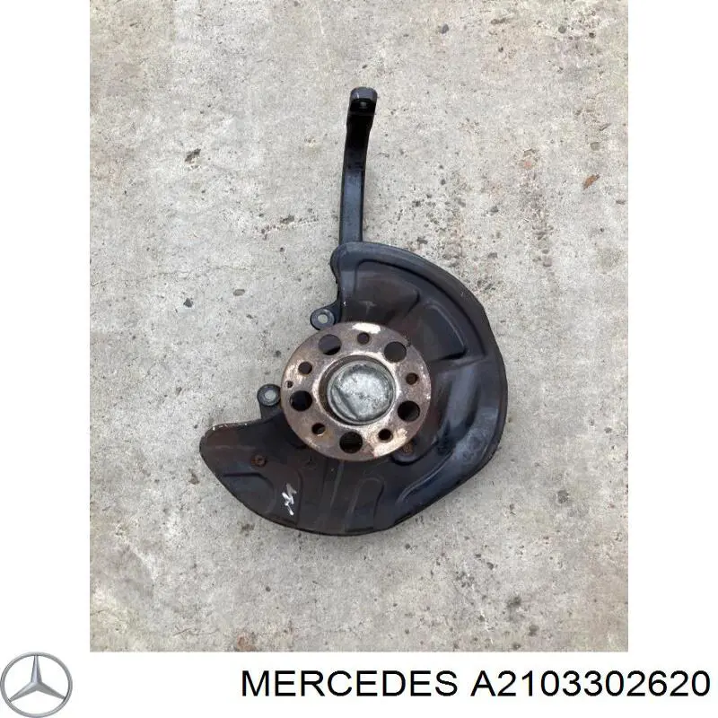 Цапфа (поворотный кулак) передний правый Mercedes A2103301020 цена, от 53.21 USD