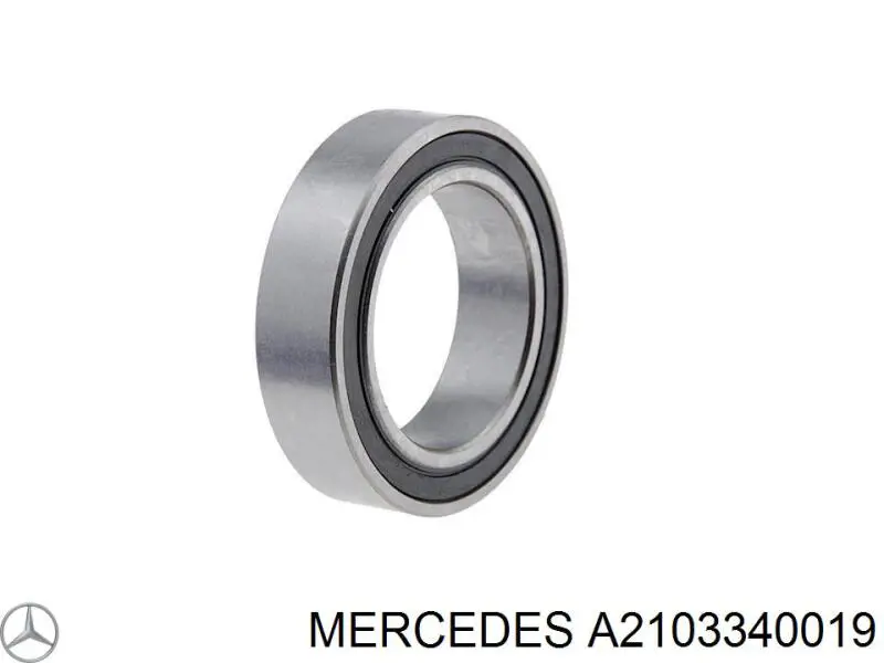 2103340019 Mercedes Полуось передняя левая