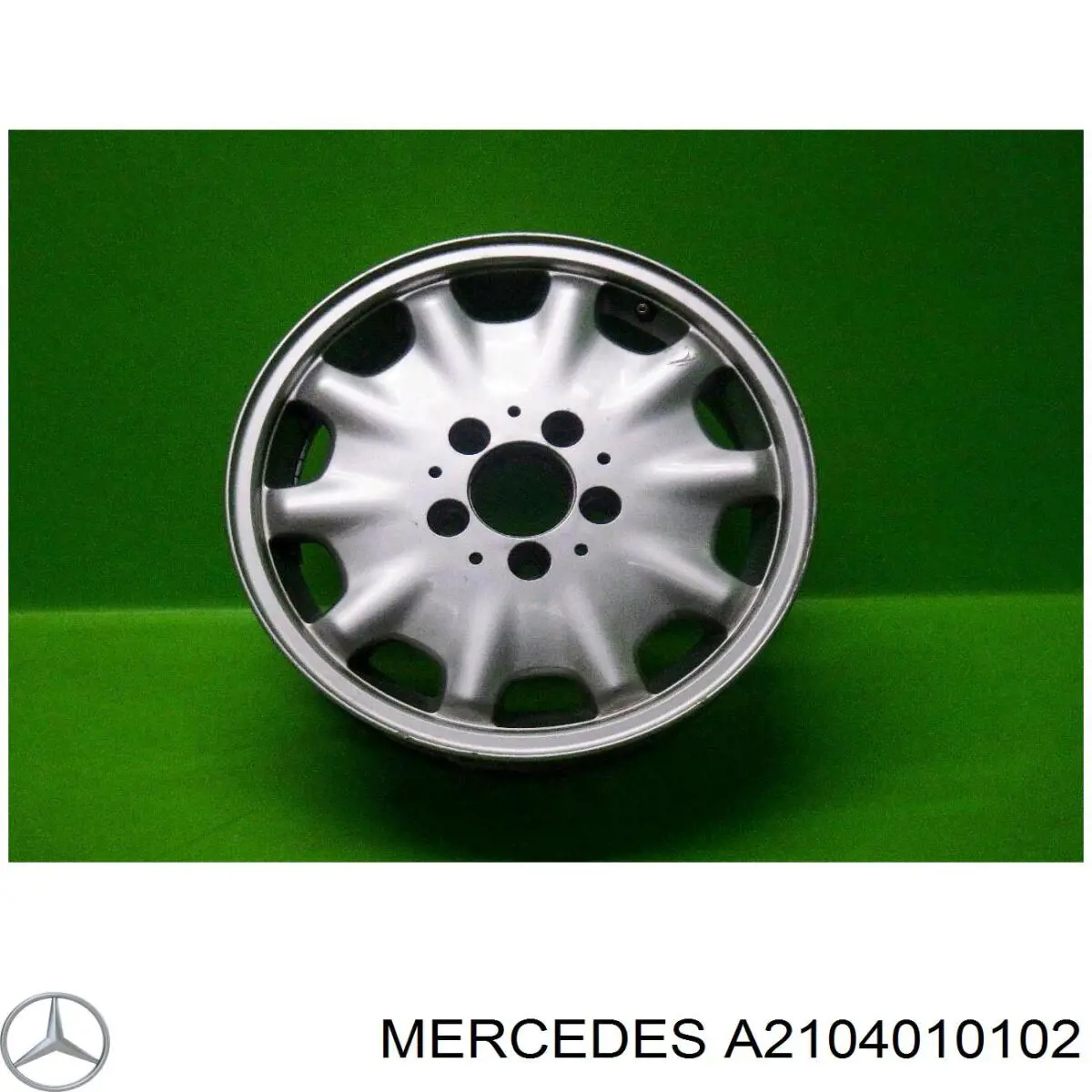 Легкосплавный диск на Mercedes C (S202)