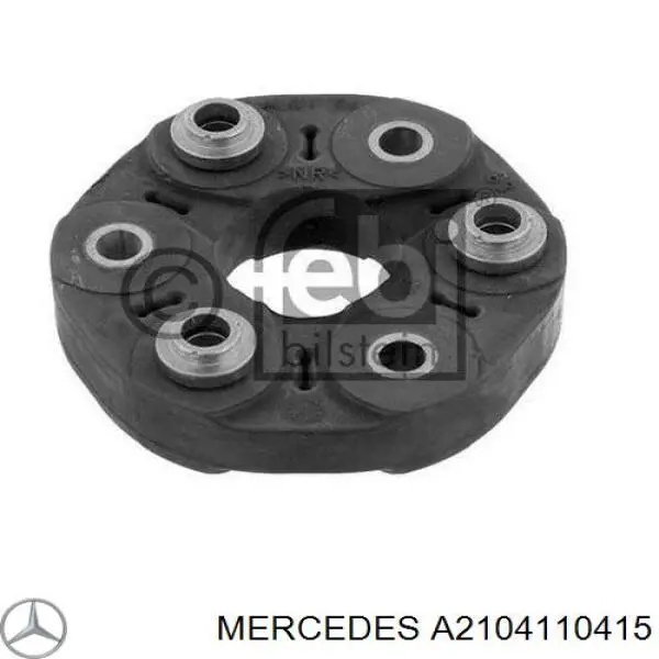 A2104110415 Mercedes муфта кардана эластичная