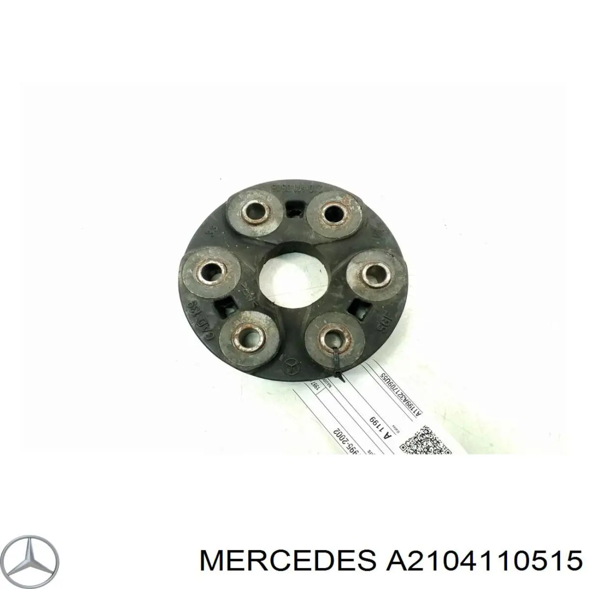 A2104110515 Mercedes муфта кардана эластичная передняя/задняя