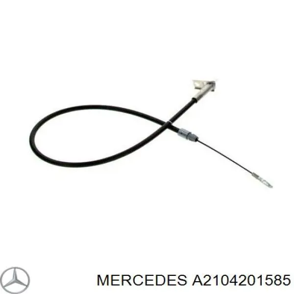 Трос стояночного тормоза задний правый Mercedes A2104201585 цена, от 9.74 USD