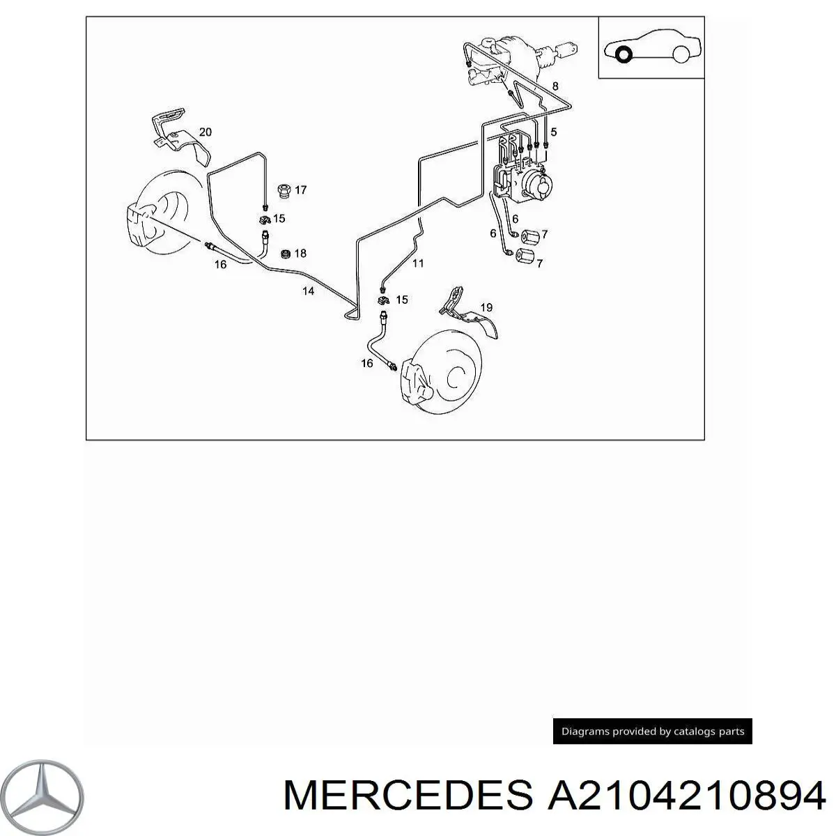  A2104210894 Mercedes