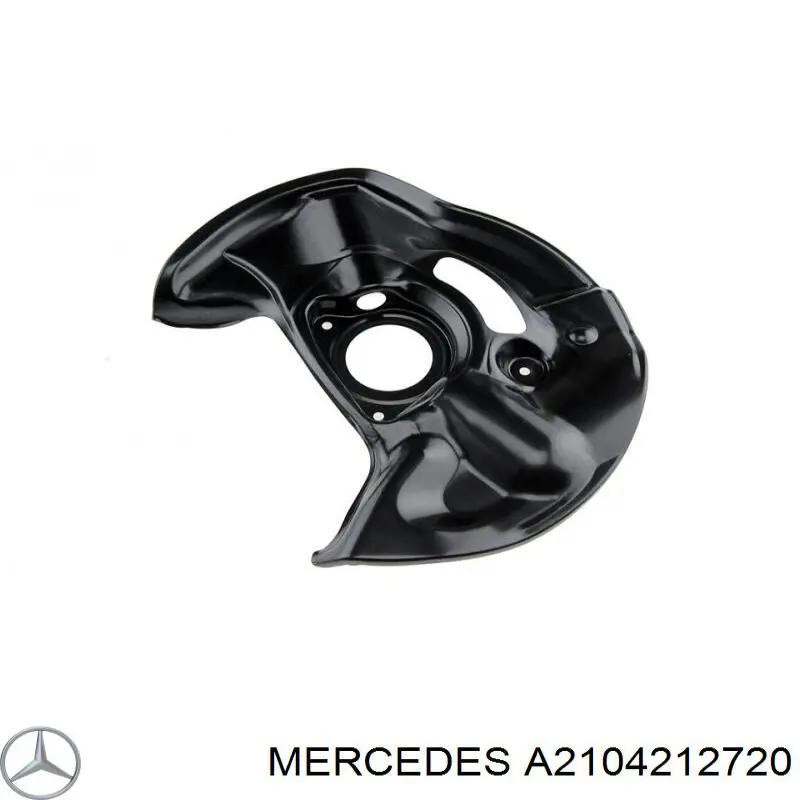 Щиток тормозного диска переднего левого Mercedes A2104212720 цена, от 21.06 USD