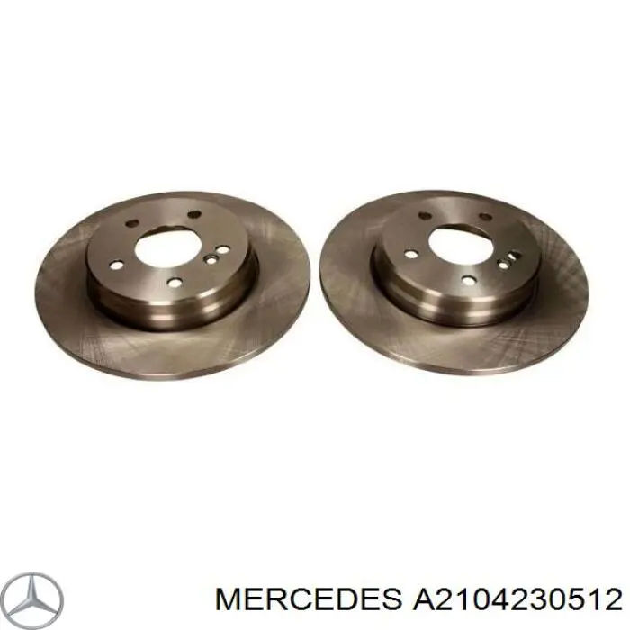 Задний тормозной диск Mercedes A2104230512 цена, от 34.59 USD