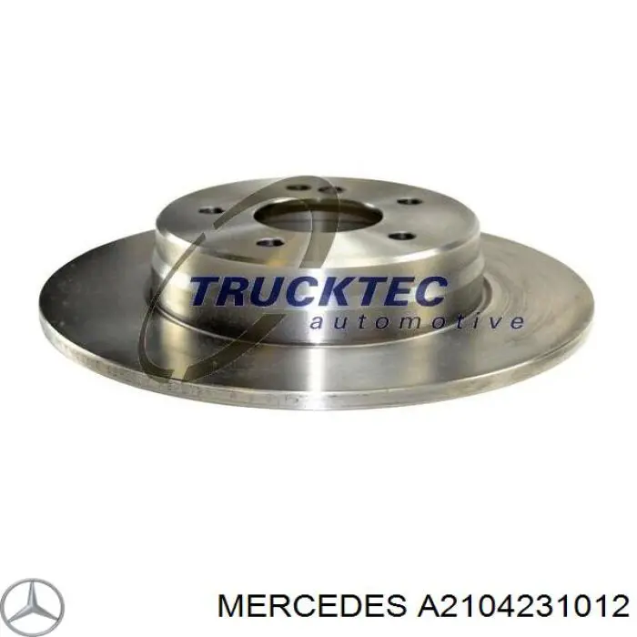 Задний тормозной диск Mercedes A2104231012 цена, от 28.84 USD
