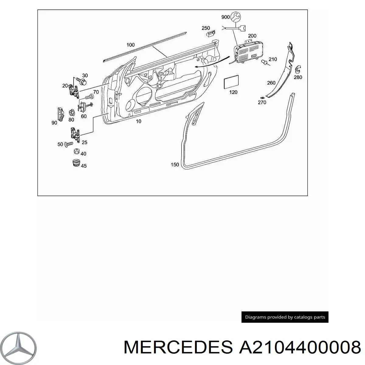Купить A2104400008 Mercedes 