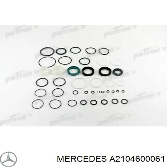 A2104600061 Mercedes ремкомплект рулевой рейки (механизма, (ком-кт уплотнений))